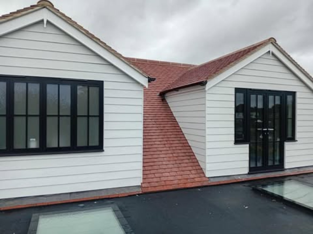 Dormer loft conversion cladding by Lightlofts
